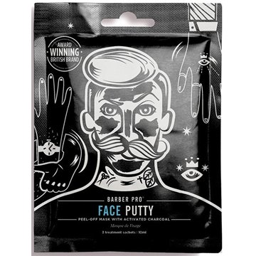 Barber Pro Face Putty Black Peel-off Mask